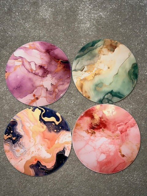 Ceramic coasters