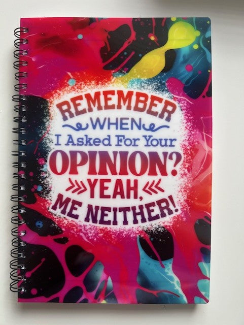 A5 notebook